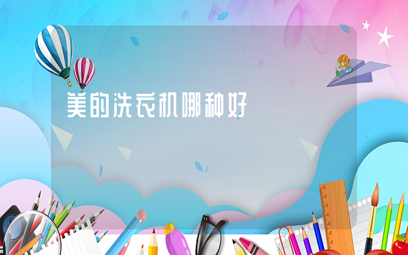 美的洗衣机哪种好