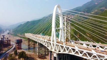 安家庄特大桥转体
